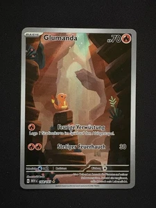 Pokemon Glumanda | Deutsch 168/165 Karmesin & Purpur 151 | Illustration Rare - Bild 1 von 2