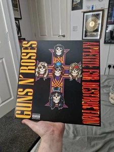 GUNS N' ROSES - APPETITE FOR DESTRUCTION 2022 REISSUE 180g VINYL LP EX/EX - Picture 1 of 2