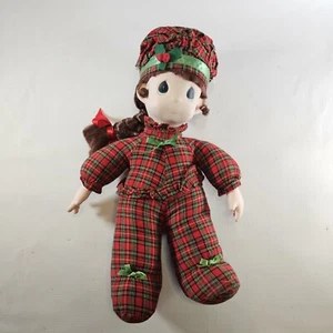 Vtg 1996 Precious Moments NOEL Christmas Stocking Doll QVC Special 4th Edition - Picture 1 of 8