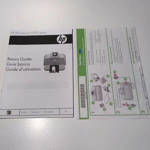 HP Photosmart Serie A530 SOLO manuale e guida rapida - Foto 1 di 3