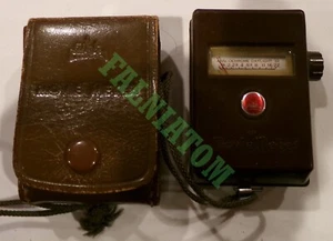 Medidor de película Walz M-1 vintage con estuche de cuero - Imagen 1 de 4