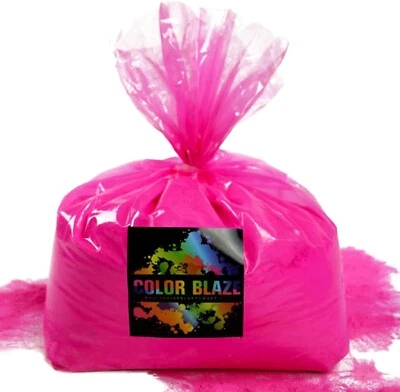 Color Blaze Powder Rosa 25 lb - Ideal para carreras, Holi, guerras de colores, revelaciones de género Foto 1 de 4
