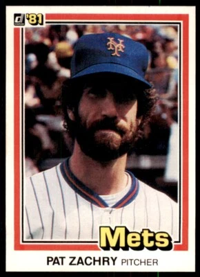1981 Donruss Pat Zachry New York Mets #275 - Image 1 of 2