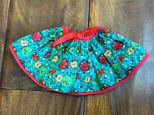 Gummistiefel Wisher American Girl Puppe bunt bedruckter Rock - Bild 1 von 4