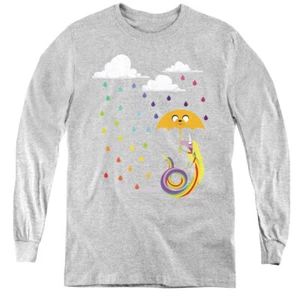 ADVENTURE TIME LADY IN THE RAIN Licensed Kids Long Sleeve Tee Shirt SM-XL - Picture 1 of 2