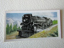 Morning Foods 1954  World Locomotives Cards blue-black back Card Variants (e11)