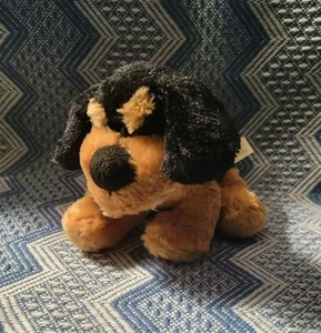 Dan Dee Collectors Choice 6" Plush Puppy Black Tan Ultra Soft - Picture 1 of 4