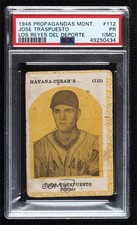 1946-47 Propagandas Montiel Los Reyes del Deporte Jose Traspuesto #112 PSA 1