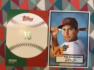 Paul Goldschmidt #10 DiamondBacks 70/99 Made 2015 Topps 5x7 1952 Tribute Update - Bild 1 von 1