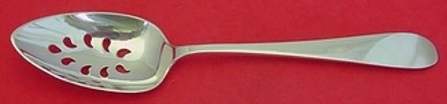 Cuchara para servir Old Colony nueva de plata esterlina perforada de 9 agujeros personalizada Foto 1 de 1