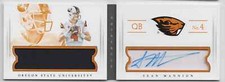 2015 National Treasures Collegiate Booklet Sean Mannion Rookie Auto Jersey 12/99
