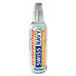 Lubrifiant Intime - Lubrifiant à base d'eau Swiss Navy Chauffant 118 ml - Foto 1 di 1