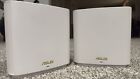 ASUS ET8 - 2 Pack Wireless Mesh Router - White (AXE6600) Tri Band - Wifi 6