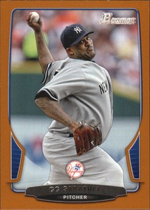 2013 (YANKEES) Bowman Orange #5 CC Sabathia/250