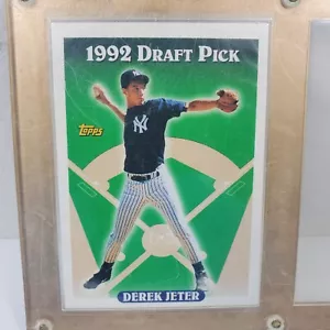 Tarjeta de novato 1993 Topps Derek Jeter #98 radiocontrol New York Yankees MLB HOF - Imagen 1 de 9