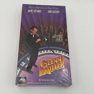 The Glenn Miller Story VHS 1990 James Stewart June Allyson Louis Armstrong New - Picture 1 of 7