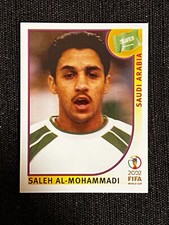 2002 PANINI WORLD CUP JAPAN KOREA STICKER TO THE MOHAMMADI SAUDI ARABIA # 341