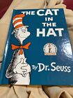The Cat in the Hat by Dr Seuss Hardcover Book Copyright 1986 Mint