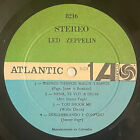 Led Zeppelin Debüt LP Kolumbien Atlantic Records mit ALTERNATIVEM Backcover-Design