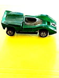 Vintage 1968 Hot Wheels Redline McLAREN MBA - GREEN Beautiful ! - Picture 1 of 8