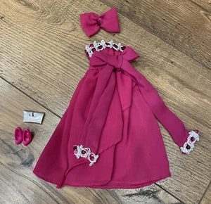 1990’s Barbie Clone Pink Special Occasion Dress - Picture 1 of 5