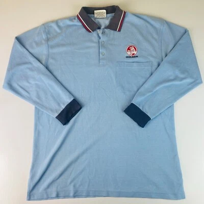 Camisa Holden Workwear Vintage Azul Manga Larga Talla 18 Foto 1 de 4