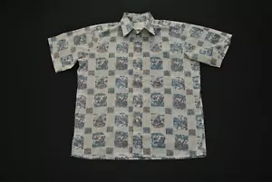 Vintage Reyn Spooner Hawaii Aloha Hemd Large L Dietrich Varez Island Fish 10222s - Bild 1 von 5