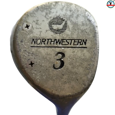 Vintage Northwestern Golf 3 wood Right-Handed Steel Shaft UNKNOWN FLEX 42.5" - Image 1 of 4
