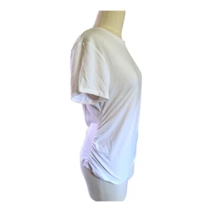 NEW Sofia Vergara Classic White Women's Top Puckered Seams Size XL - Picture 1 of 5