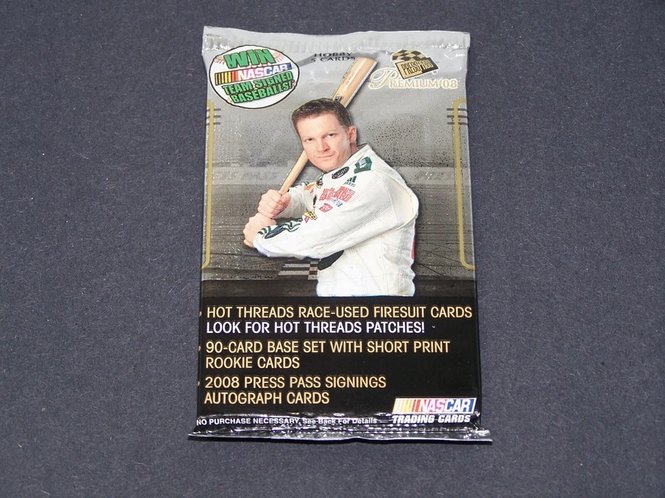 2008 Press Pass Premium Nascar Hobby Sealed Pack - Image 1 of 2
