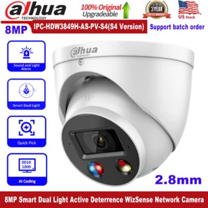 Dahua 8MP IPC-HDW3849H-AS-PV-S5 TiOC2.0 Active Deterrence 2-Way Talk IP Camera - Picture 1 of 23