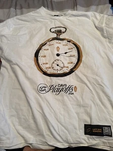 Cleveland Cavaliers Playoffs T-Shirt Men's Size XL 2024 Cavs Time To Let Em Know - Picture 1 of 2