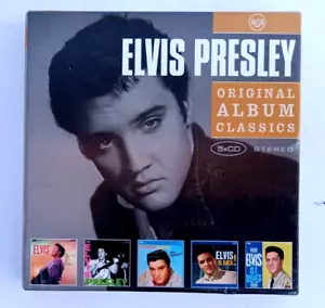 ELVIS PRESLEY: RCA ORIGINAL ALBUM CLASSICS / FIVE DISC CD BOX SET, 2008 - VGC. - Picture 1 of 13