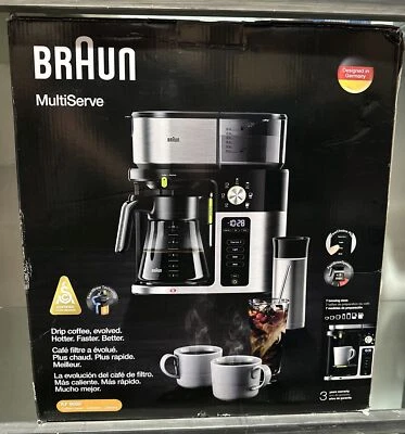 Máquina de café con filtro Braun KF9050 - negra Multiserve ExactBrew goteo preparación en frío Foto 1 de 4
