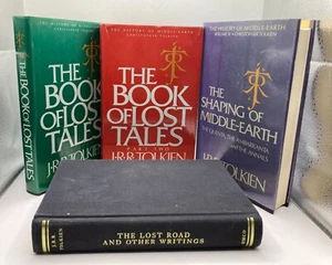 Lot of 4 - Book of Lost Tales 1 & 2, Shaping of Middle-Earth & More - Tolkien - Picture 1 of 18