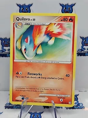 Quilava - 60/123 - Pokemon Mysterious Treasures LP - Image 1 of 2