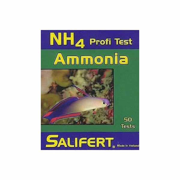 KIT DE PRUEBA SALIFERT AMONÍACO - AGUA SALADA Y AGUA DULCE ACUARIO PECES AGUA Foto 1 de 1