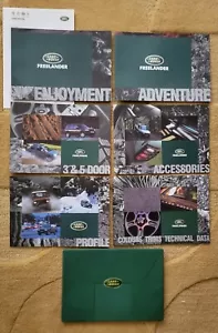 1997 LAND ROVER FREELANDER 8 PIECE LAUNCH SALES BROCHURE PACK - Picture 1 of 2