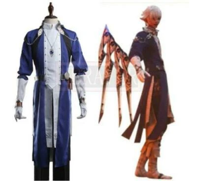 Disfraz Cosplay Final Fantasy XIV FF14 Alphinaud Leveilleur Halloween Personalizado Loco Foto 1 de 3