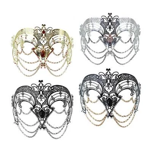 Masquerade Mask for Women Ladies Venetian for Club Roles Play Carnival - Picture 1 of 19