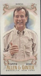 Mini tarjeta base Allen & Ginter Jim Koch 2021 - Cervecero y empresario - #233 - Imagen 1 de 1
