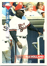 1998 Grandstand Quad City River Bandits Minor League Baseball Sid Holland