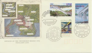 Australia - FDC - 8 Apr 1994 - Opening of the Friendship Bridge II - #211 - Picture 1 of 2