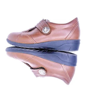 Finn Comfort Galway braune Lederschuhe EUC-Größe US 7 UK 4,5 - Bild 1 von 9