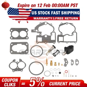 Carburetor Rebuild Kit For Mercruiser Marine 2 Barrel 3302-804844002 3.0 4.3 5.0 - Picture 1 of 20