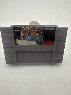 Saturday Night Slam Masters (Super Nintendo SNES, 1994) Tested Working - Image 1 of 4