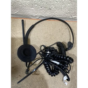 Plantronics EncorePro Headset Black Wired On The Ear Noise Canceling Boom Mic - Picture 1 of 11