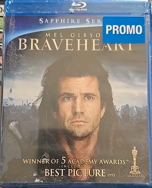 Braveheart Sapphire Series Promo Blu Ray DVD - NEW SEALED - Mel Gibson - Image 1 of 1