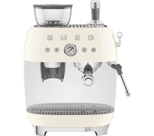 SMEG EGF03CRUK Bean to Cup Coffee Machine - Cream - BOX DAMAGE - Picture 1 of 2