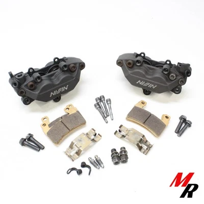 01-06 Honda CBR600F4I - Juego de pinzas de freno delanteras OEM - Par izquierda derecha Foto 1 de 4